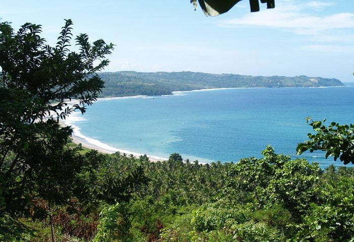 Uitzicht op het eiland Sumba in Indonesie